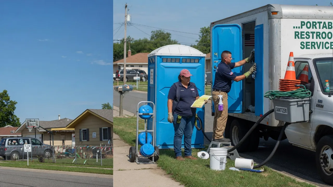 Portable Toilet Rental in West Point, IL near me